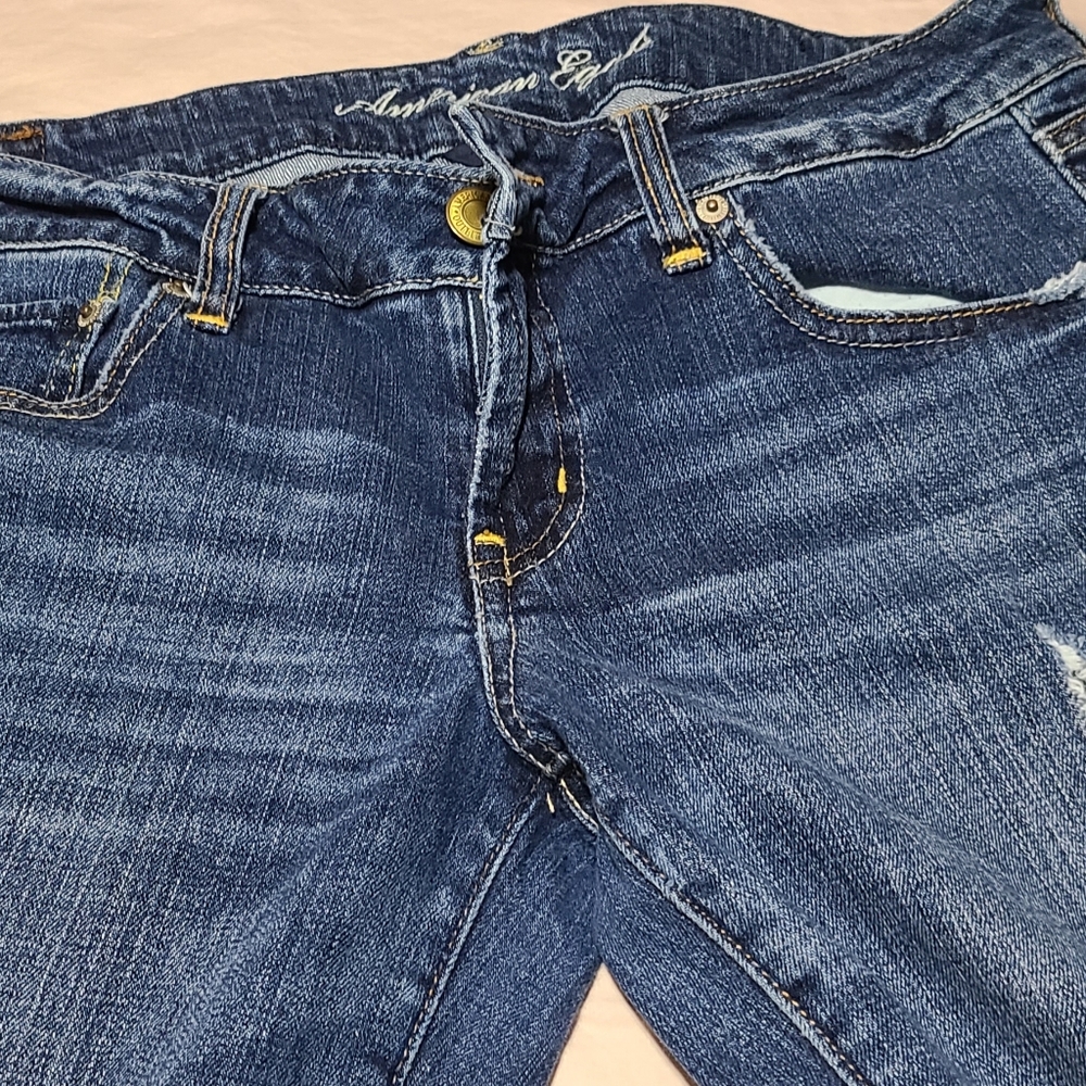 American Eagle Favorite Boyfriend sz 10 short
